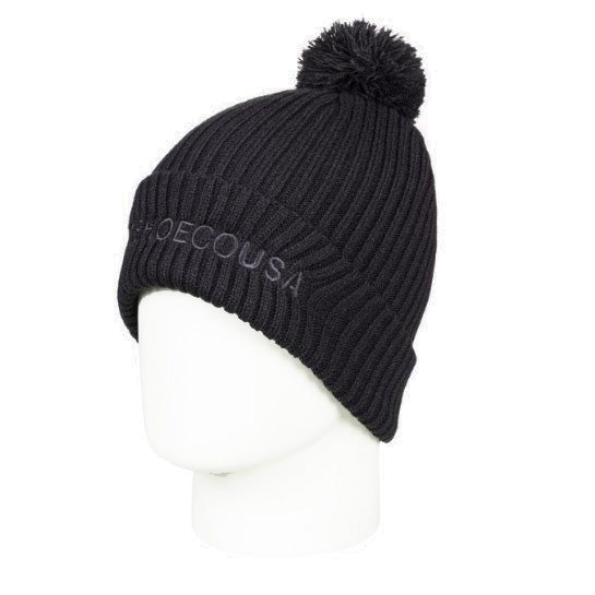 DC SHOE CO Trilogy - 2 Beanie Black Youth One Size