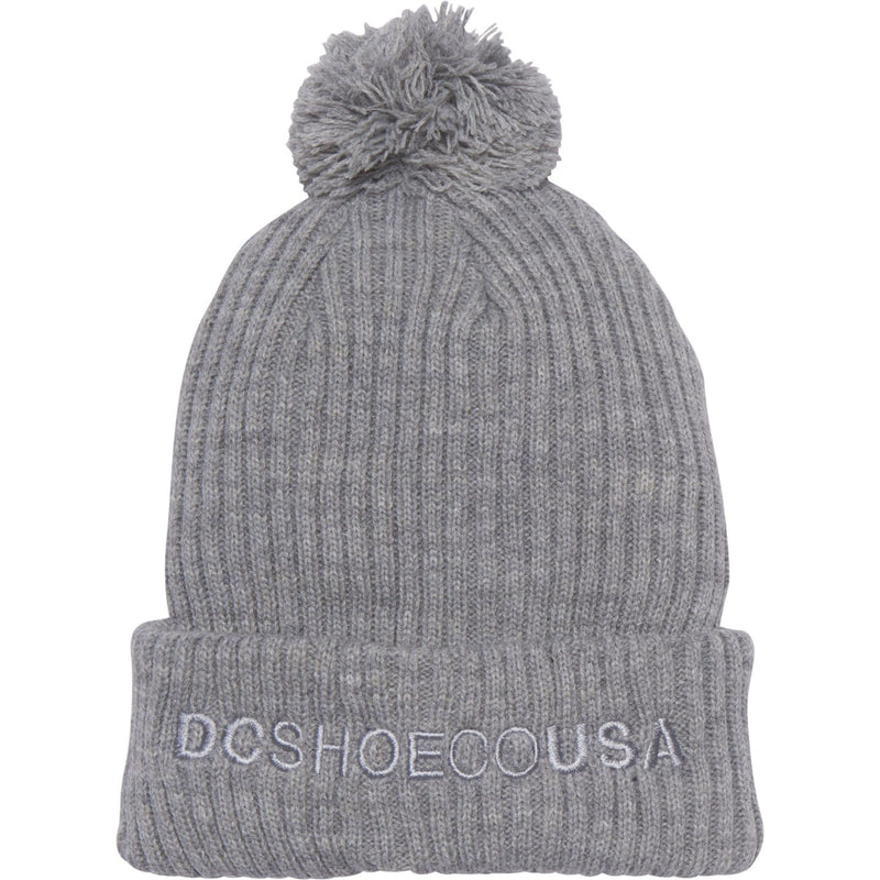 DC SHOE CO Trilogy - 2 Beanie Heather Gray Youth One Size