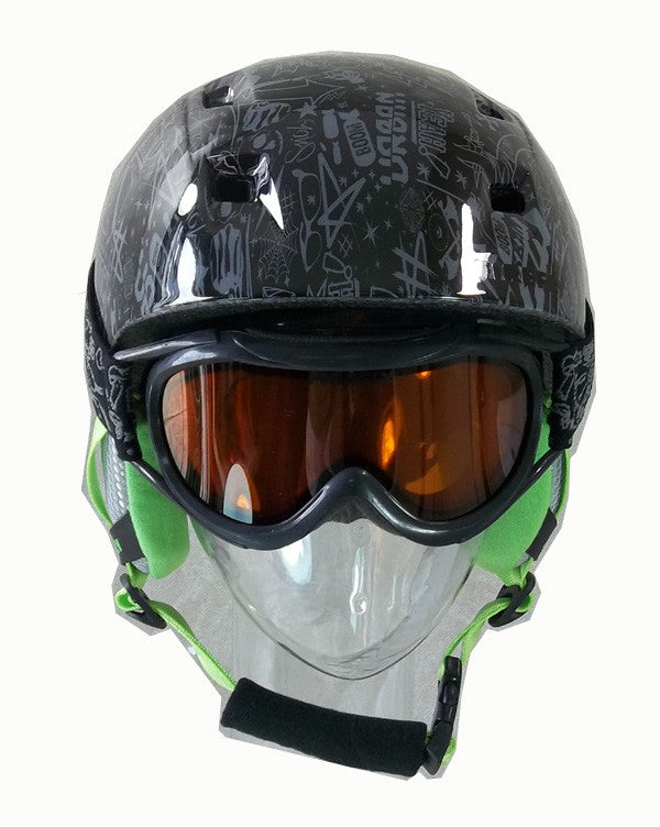 firefly eagle ski and snowboard helmet 2007 Firefly Urban Helmet & Goggles Combo Black snowboard, ski ,skate, kids