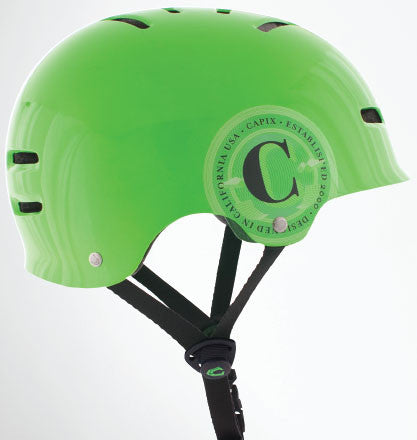 capix snowboard helmet Capix Soldier Helmet Skateboard Snowboard Wakeboard Green L XL