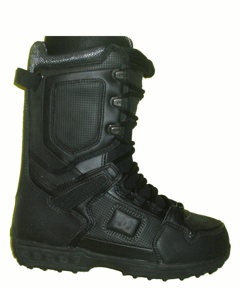 DC Balance Lace Snowboard Boots Mens Size 5 equals Womens 6.5 Black equals Kids-5-5.5