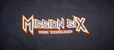 M6 MISSION SIX HOODIE SWEATSHIRT WHITE,YELL,BLK