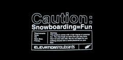 Elevation Snowboard Sweatshirt Hoodie 