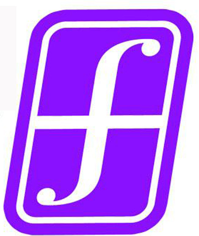 Forum Snowboard Sticker Die-Cut Large Snowboarding Purple