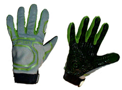 Defcon Protocol Snowboarding Pipe-Gloves-BMX-MOTOX-ATV-Quad-MTB gray green  Extra-Extra-Small