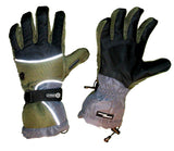 Stick It Grandoe Snowboarding Gloves black brown  Medium