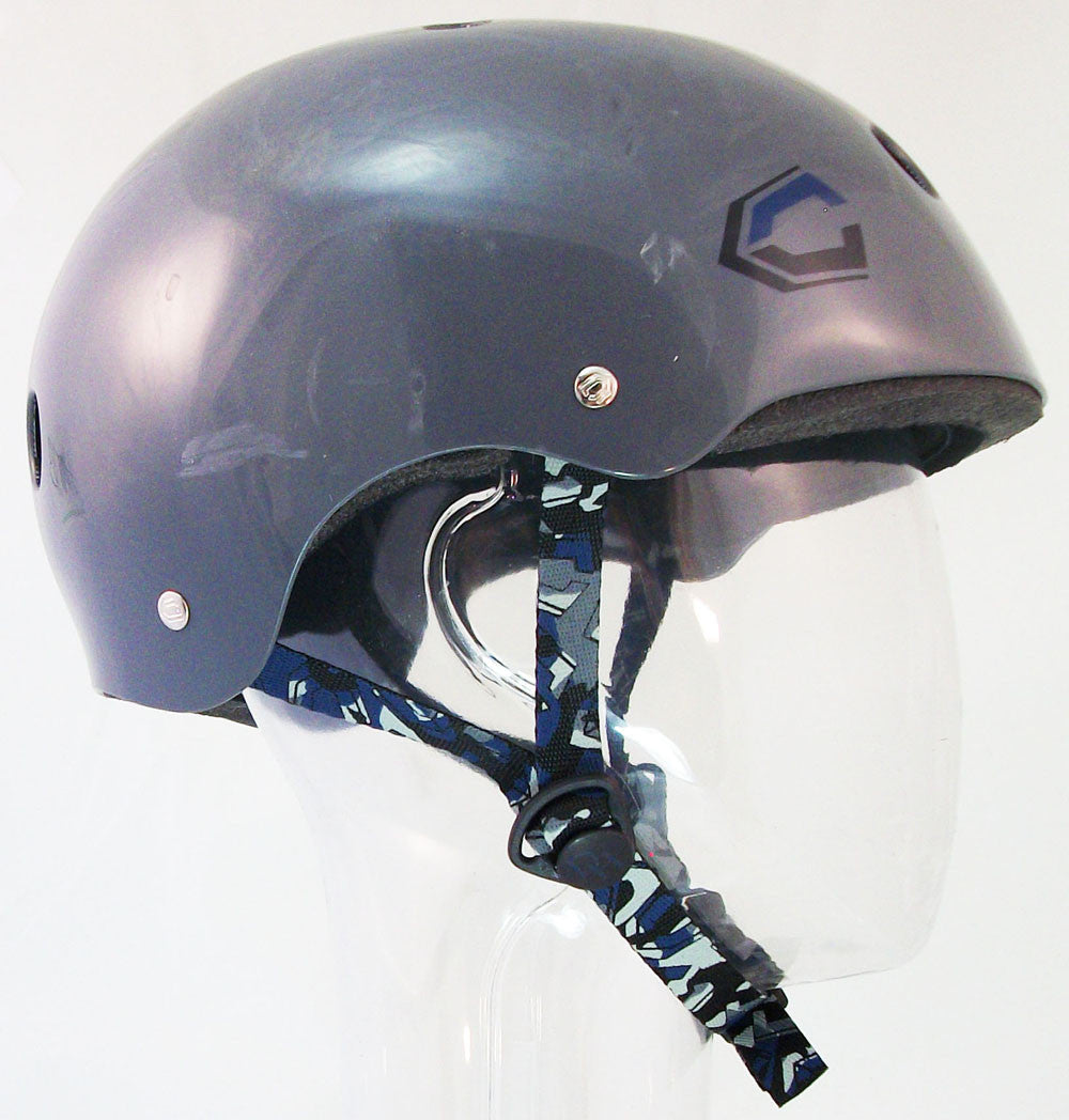 Capix Wake Opener S/M Mens Used Helmet Gray snow, skate, wake, bike