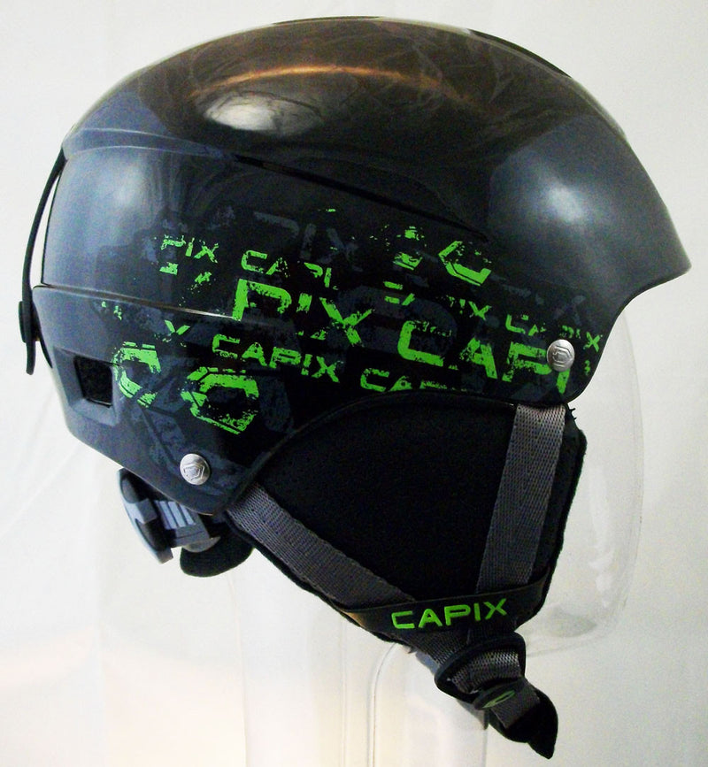Capix Elite Grom Boa Dial Fit Kids Helmet Black snow, skate, wake, bike 52-56cm