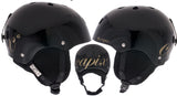 Capix Dinasty Large Womens Helmet Black Gloss snow, skate, wake, bike