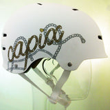 Capix Skate Cap L/XL Mens Helmet White snow, skate, wake, bike