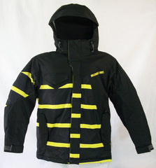 Firefly Stratus Boys Snowboard Ski Jacket Black Sulphur Medium