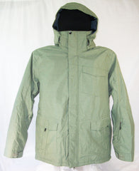 M3 Stan Mens Snowboard Ski Jacket Oil Green Large