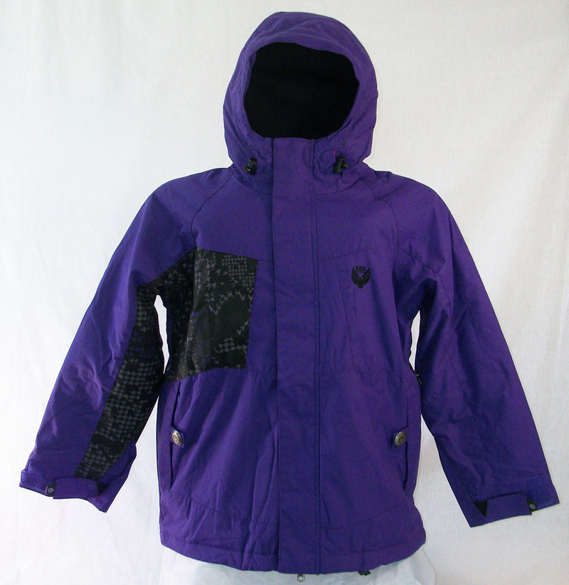 M6 Crankcase Jr Snowboard Ski Jacket Purple Large