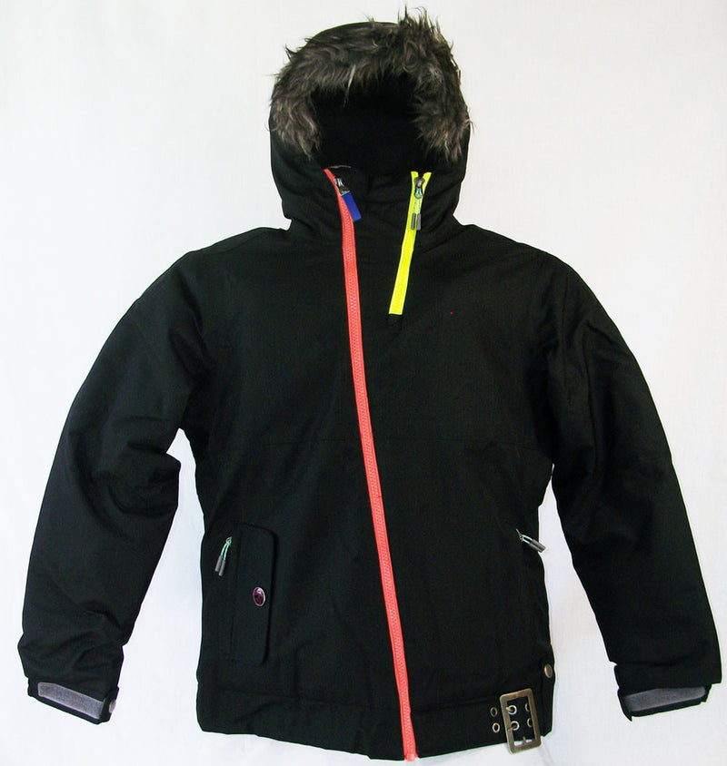 M3 Jan Girls Snowboard Ski Jacket Black Medium