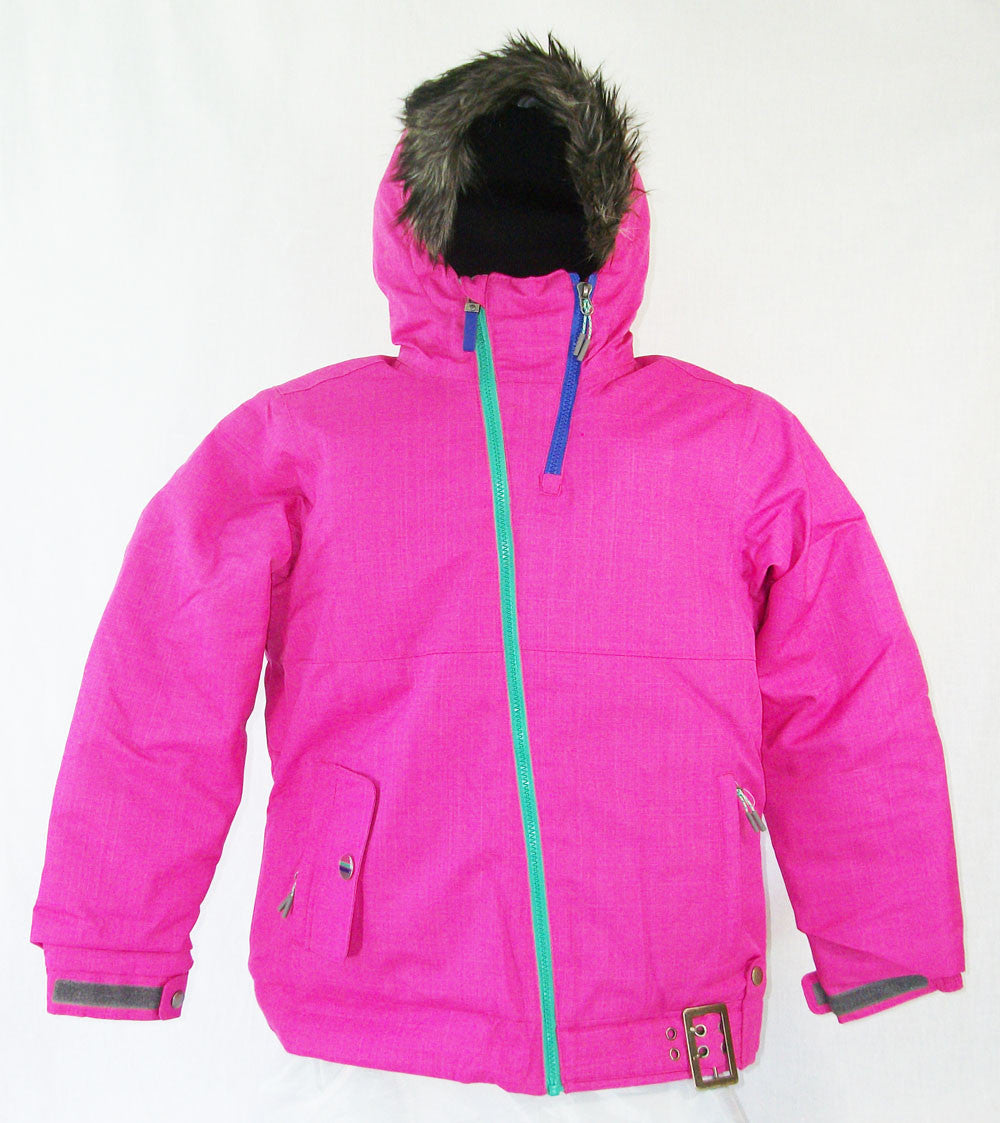 M3 Jan Girls Snowboard Ski Jacket Raspberry Rose Medium