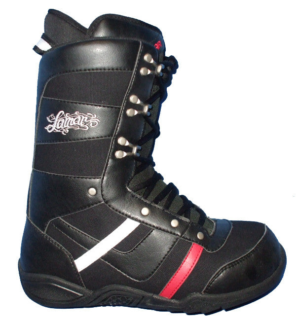 Lamar Clash Snowboard Boots Black Mens 9