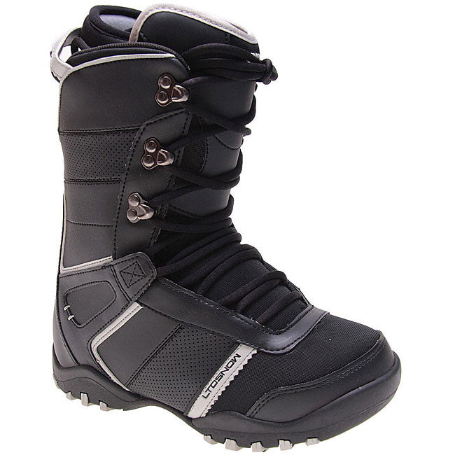 Ltd Classic Snowboard Boots Black Kids Blk grey 2