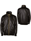 Neff Slick Bling Bling Hooded Jacket Black Gold XXL