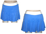NIKE FIT DRY WOMENS PLEATED SHARAPOVA TENNIS SKIRT SKORT BLUE