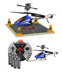 Matrix 300 Infrared Hover Remote Control Tri-Band Indoor Mini Helicopter -W/ batteries Blue