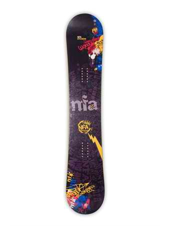 153cm  NFA Duex Rocker Snowboard
