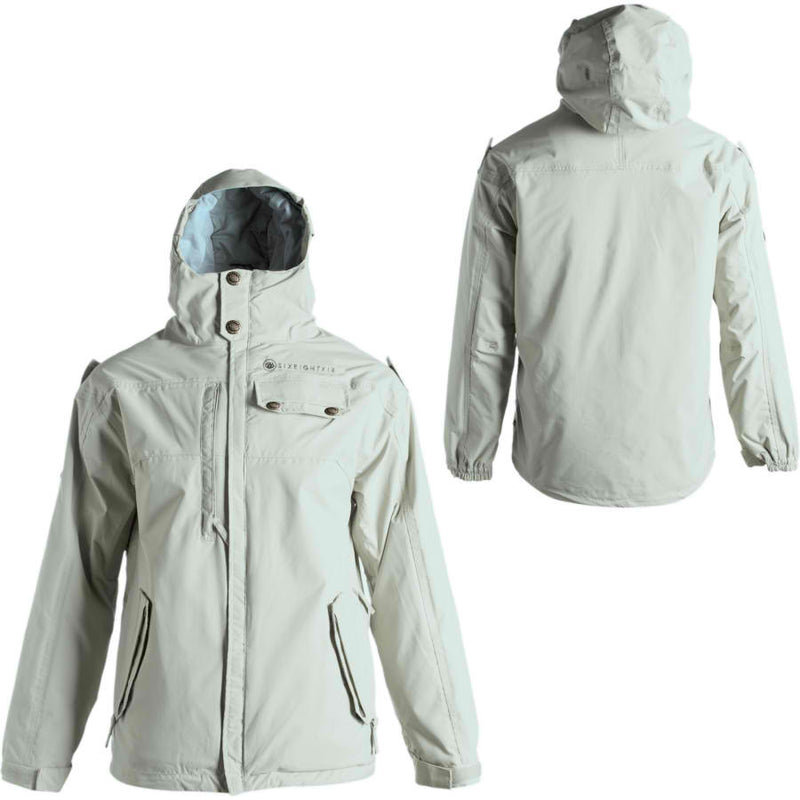 686 Dirty Gundy Snowboard 10k Ski Jacket - Men's Grey XL
