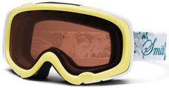 Smith Gambler Pro Snowboard Ski Goggles Yellow Leaves