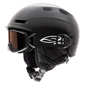 Smith Helmet and Goggle Galaxy Cosmos Snowboard Ski zoom sidekick Small