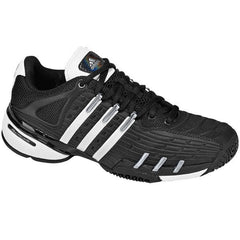 Adidas Barricade v Youth jr KidsTennis shoes Black - Silver size 1