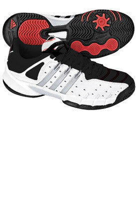 Adidas Tirand 3 iii xtd youth jr Tennis Court Shoes Blk White Red