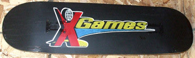 X-Games Team Black Demo Skateboard Deck