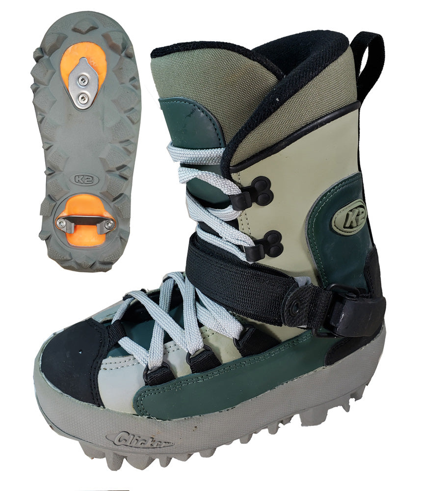 K2 Clicker Sherpa Men's Size 5 EUR37 *Blem* Snowboard Boots Dark Gray