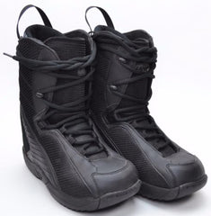 Lamar Force Boys Snowboard Boots Size 2 Black