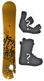 152cm Makuw Hero Gold *Blem* Camber Snowboard, Build a Package with Boots and Bindings.