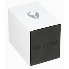 Nixon Men's Watch Never Be Late Chrono Black Blue Dial Stainless Steel Sentry 42mm Rare
