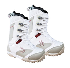 Northwave Legend Snowboard Boots Blem White Tan, Womens 4.5 5 Euro 35