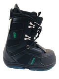 Burton Progression Youth USED Snowboard Boots Size 4 Black