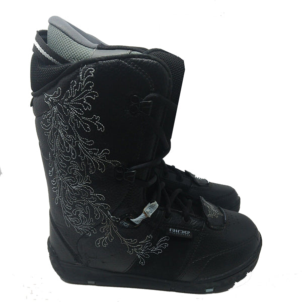 Ride Sage Women's USED Snowboard Boots Size 6 Black
