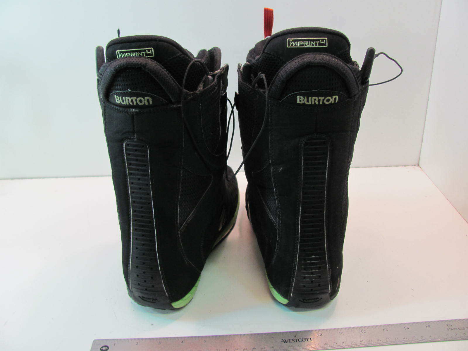 burton ion snowboard boot 2017 Burton Ion Speed Lace USED Snowboard Boots Men's Size 9.5 Black