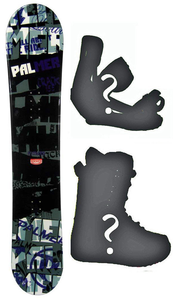 145CM Palmer Crack Camber *Blem* Snowboard, Build a Package with Boots and Bindings.