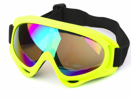 Recon Halo Snowboard Ski Yellow Goggles Mirror Multi Bronze lens