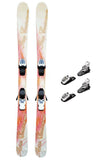 140cm LCV Pure Conscious Yellow Skis with Marker 7.0 RTL Bindings Package Installed
