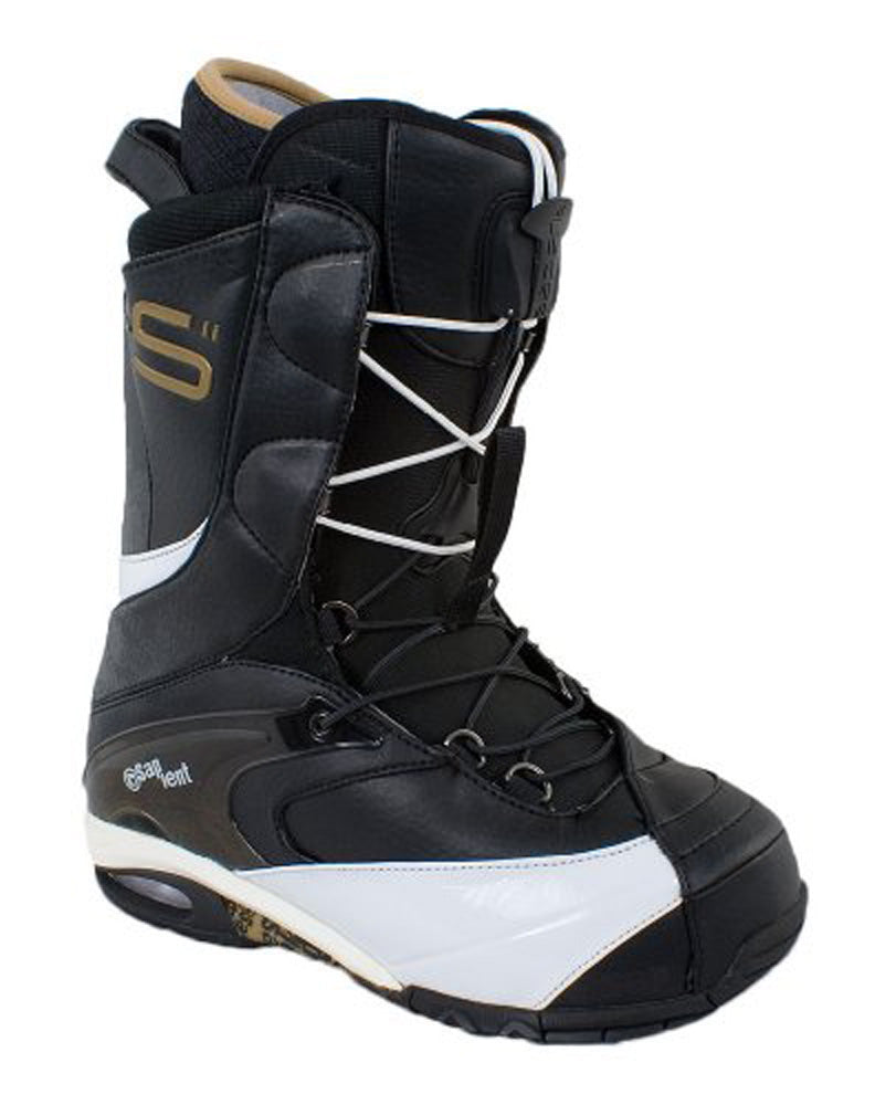 Sapient S11 Mens Blem Snowboard Boots Size 8 Black