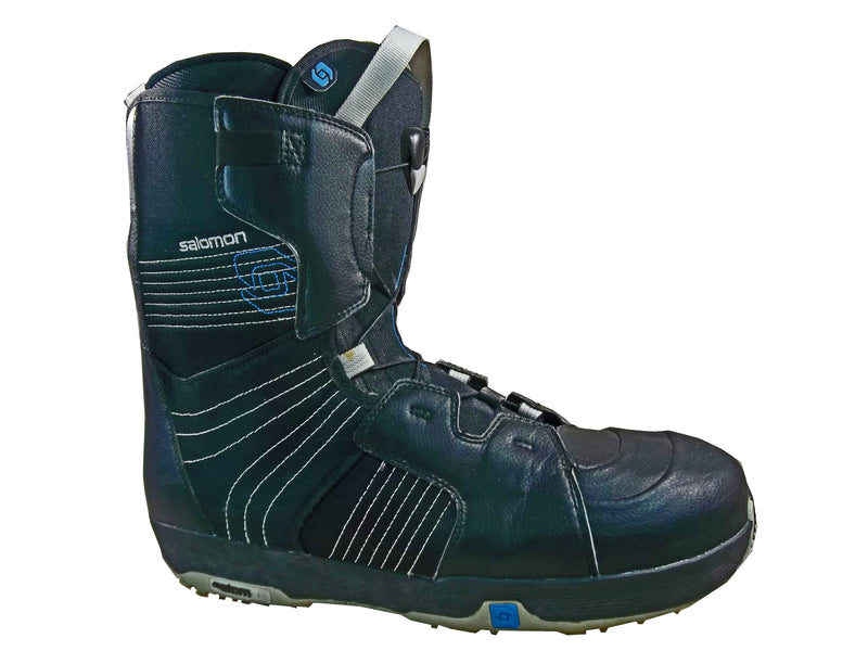 Salomon Kamooks Quick Lace Men's USED Snowboard Boots Size 14.5 Black 14 1/2