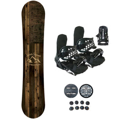 Symbolic Freedom 2023 Snowboard And Bindings Black 2PC Complete Package All Size & Wide