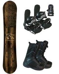 Symbolic Freedom Women's Snowboard And Bindings With Boots 3PC Complete Package