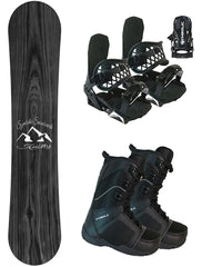 Symbolic Knotty Women's Snowboard And Bindings With Boots 3PC Complete Package