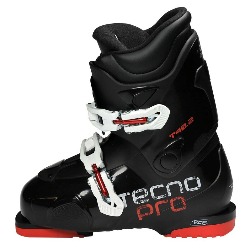 TecnoPro T40.2 VCP Alpine Ski Boots Ski Boots Black Red New  23.5 24 24.5 25 25.5
