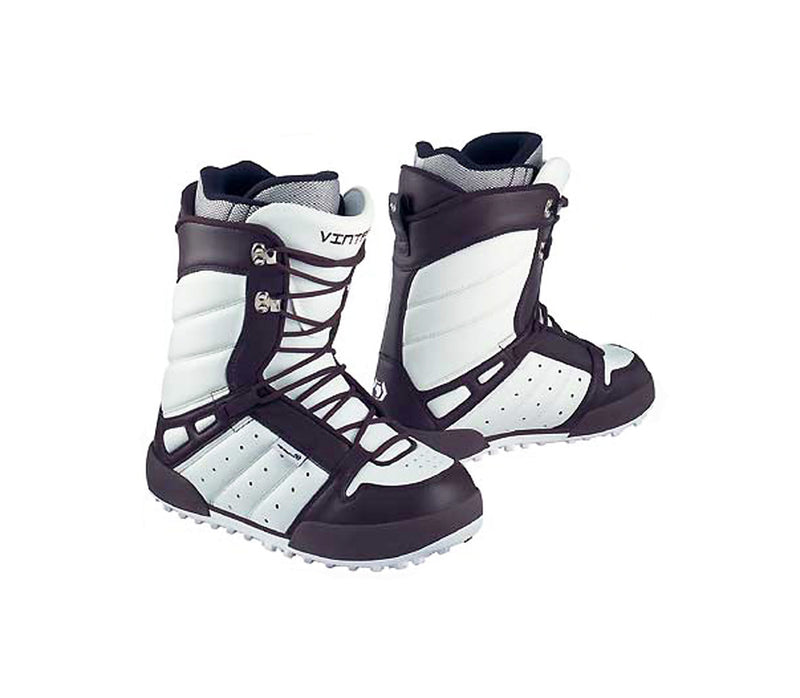 Northwave Vintage Snowboard Boots Blem White Brown Women 8.5