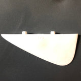 1 5/8" x 4" Wakeboard Wakeskate Fin 1/4 20 single hole mount insert